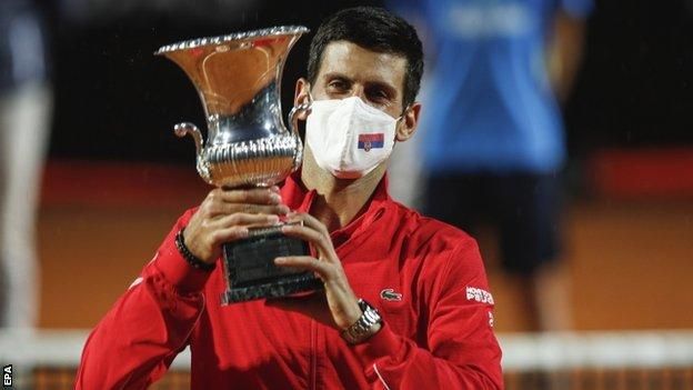 Novak makes history with victory in Rome