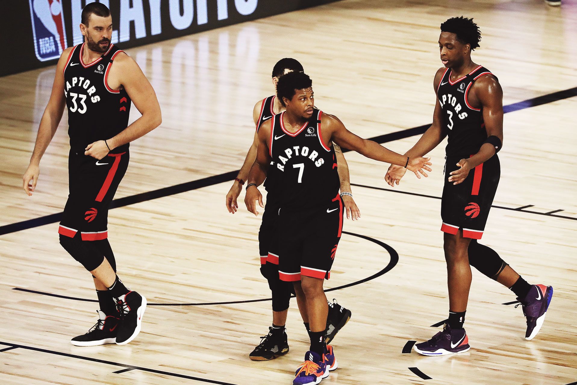 The Raptors aren't concerned with what's 'supposed' to happen