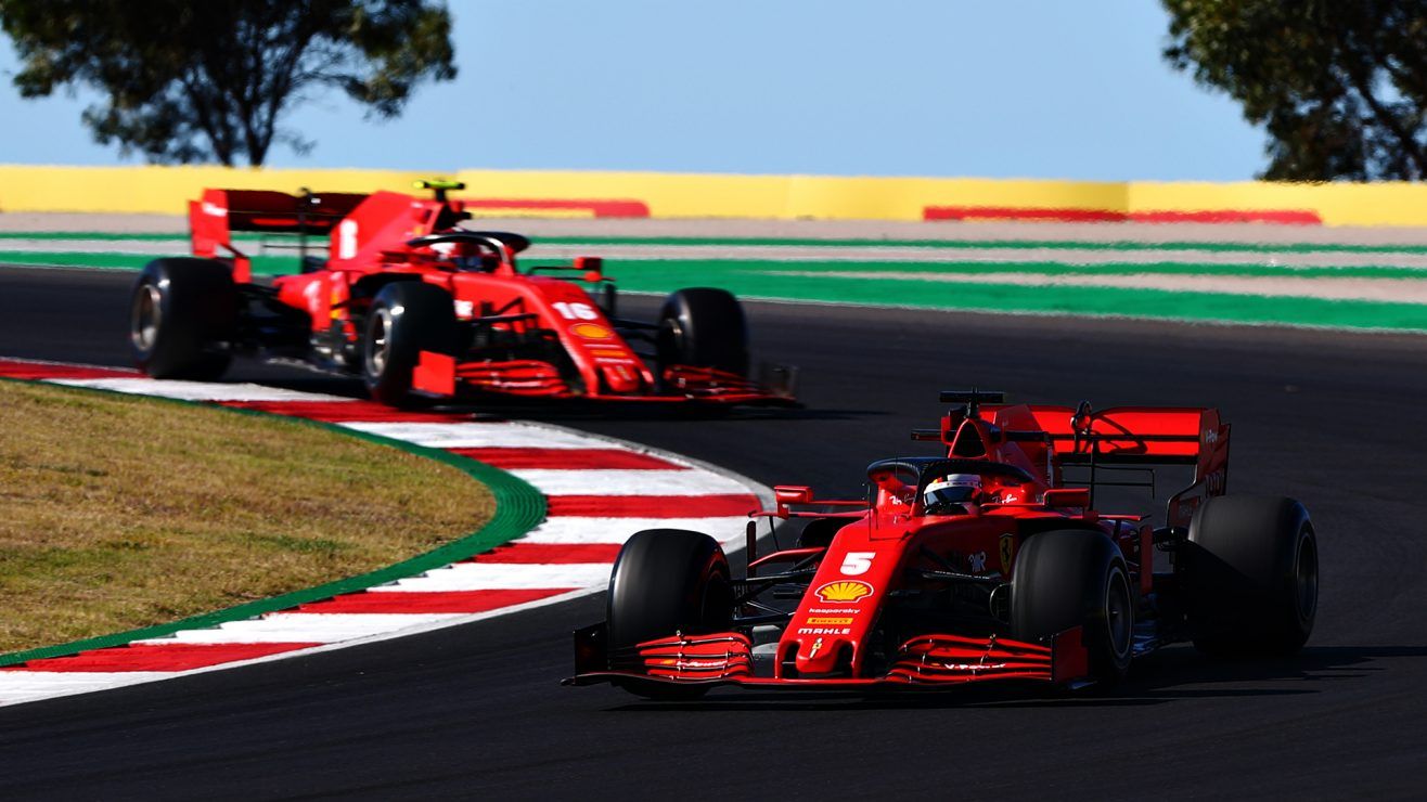 Ferrari say both SF1000s identical.